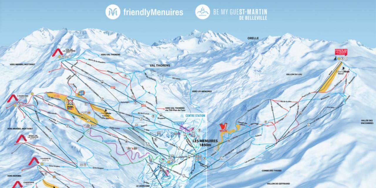 Residence Lac Du Lou - Les Menuires Екстер'єр фото